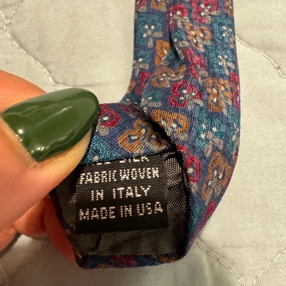 CHRISTIAN DIOR Vintage Tie 100% Silk - Picture 5 of 5